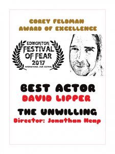 Best Actor, David Lipper for The Unwilling
